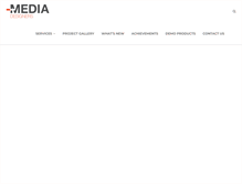 Tablet Screenshot of media-designers.com